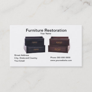Furniture Restoration Business Card