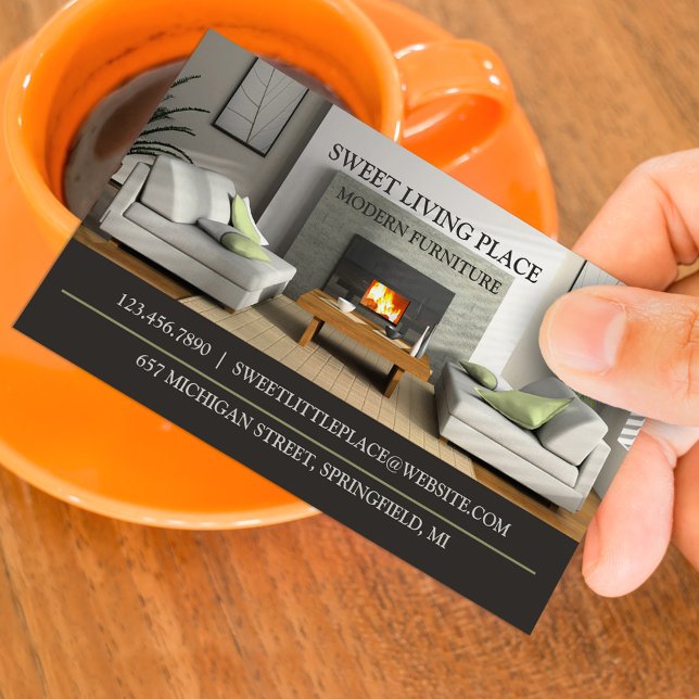 Furniture Store Business Card (Creator Uploaded)
