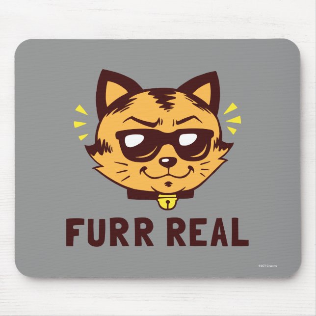Furr Real Mouse Pad (Front)