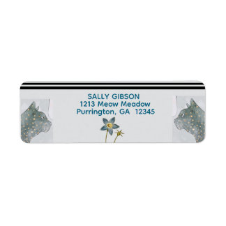 Furr Real: We're Tying the Knot! Address Label Return Address Label
