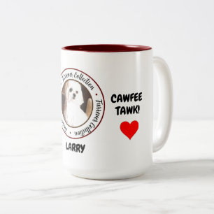 Furrever Cawfee Tawk personalized coffee mug