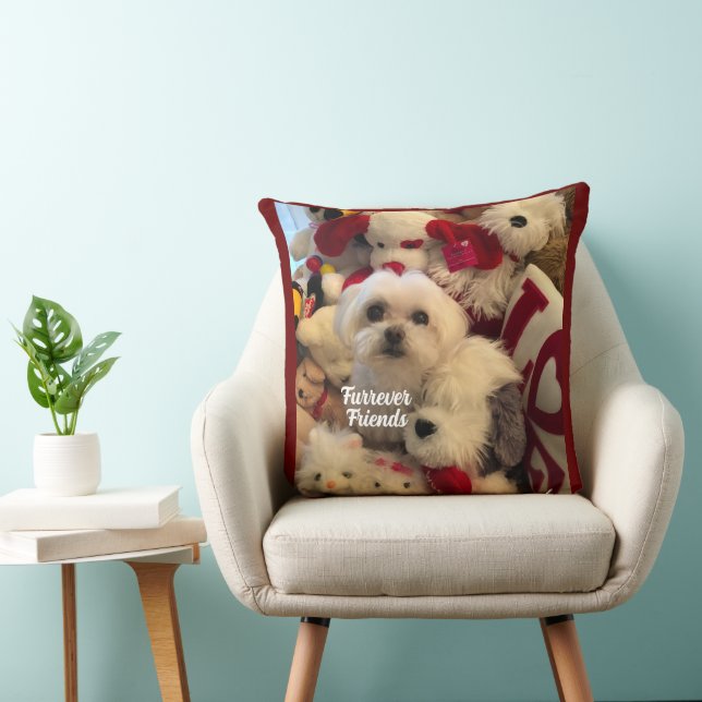 Furrever Friends Decor Pet Pillow (Chair)
