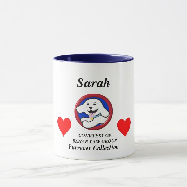 Furrever Personalised Corporate Coffee Mug (Center)