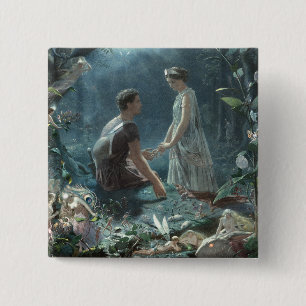 Furries: Shakespeare's A Midsummer Night's Dream 15 Cm Square Badge