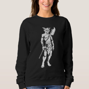 Furries Warrior Fursuit - Fursona Furry Fandom Sweatshirt