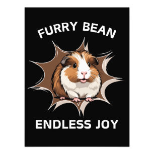 Furry Bean Endless Joy Photo Print