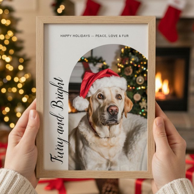 Furry & Bright Dog Christmas Card (Creator Uploaded)