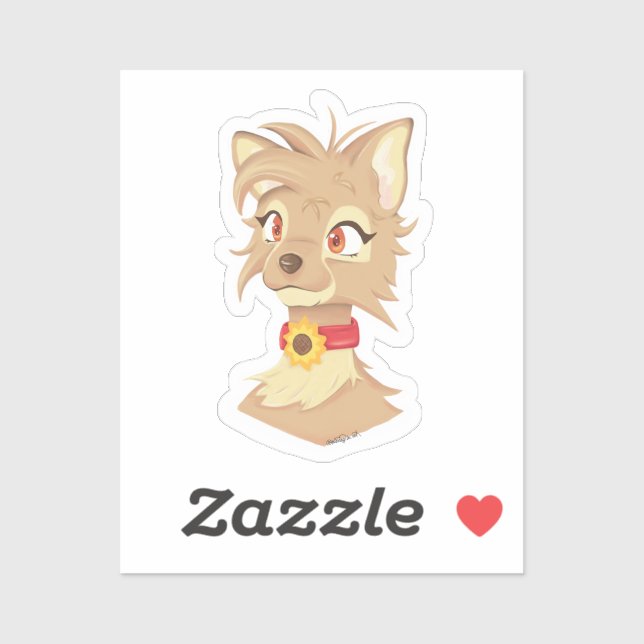 Furry Brown Cute Wolf  (Sheet)