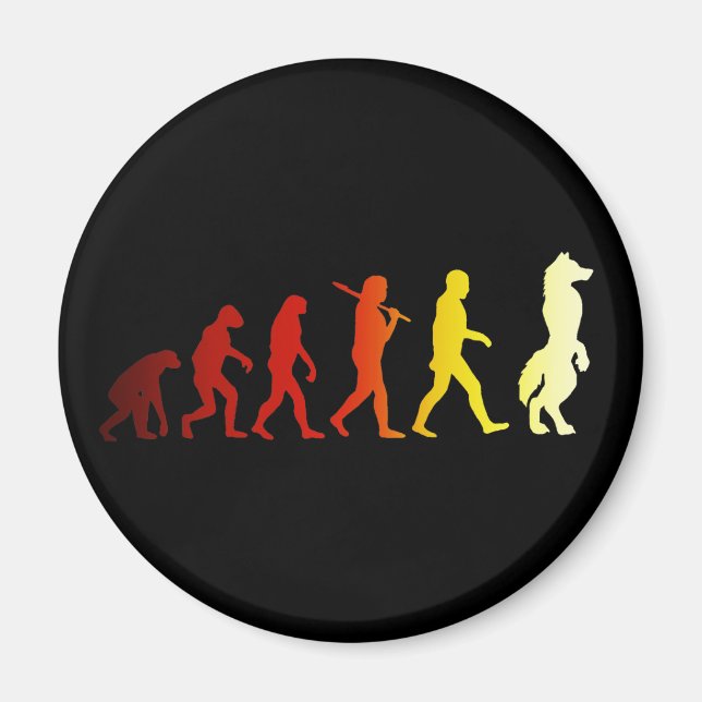 Furry evolution magnet (Front)