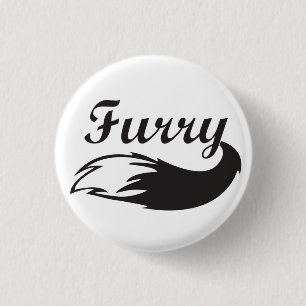 Furry Fandom 3 Cm Round Badge