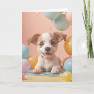 Furry Friend Birthday Wishes Card
