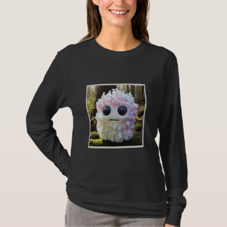 Furry Friendly Monster Art u2013 Cute Novelty Desi T-Shirt