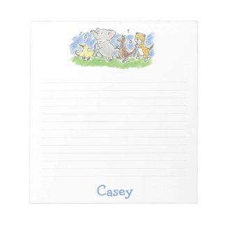 Furry Friends Conga Note Pad