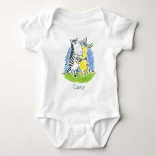 Furry Friends Hug Baby Bodysuit
