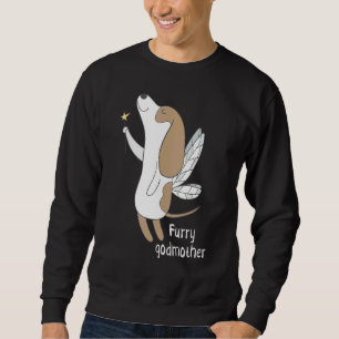 Furry Godmother Cute Fairy Dog Sweatshirt