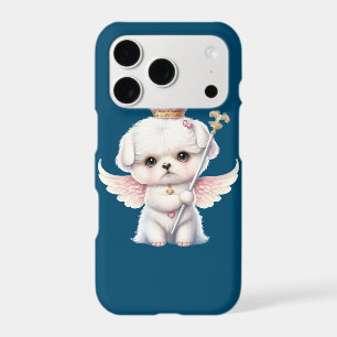 Furry Joy: Angel Wing Maltese Dog Puppy Gift