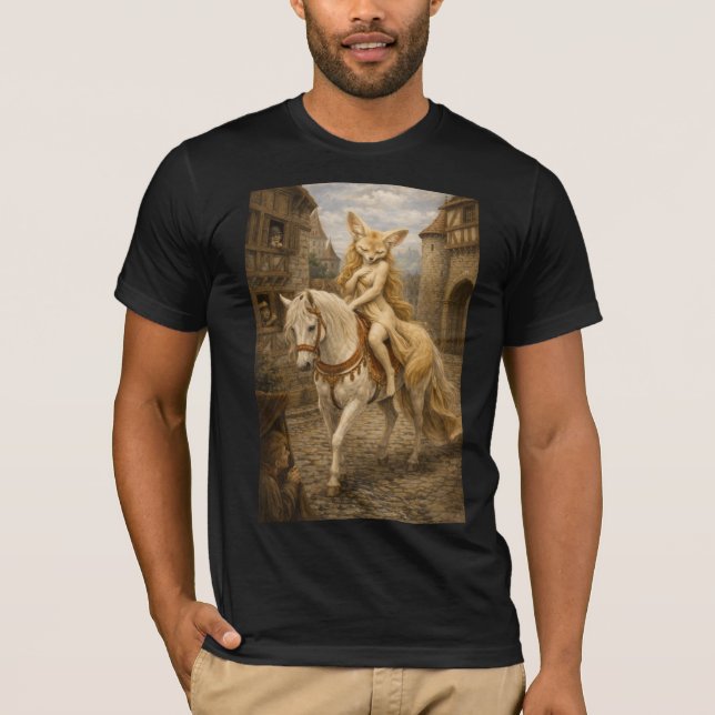 Furry Lady Godiva T-Shirt (Front)