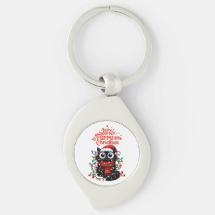 Furry Little Christmas  Key Ring