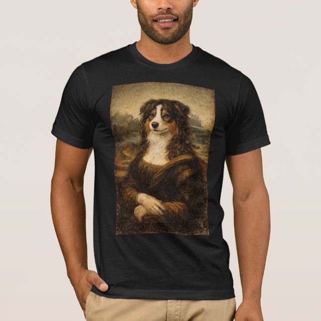 Furry Mona Lisa T-Shirt (Front)