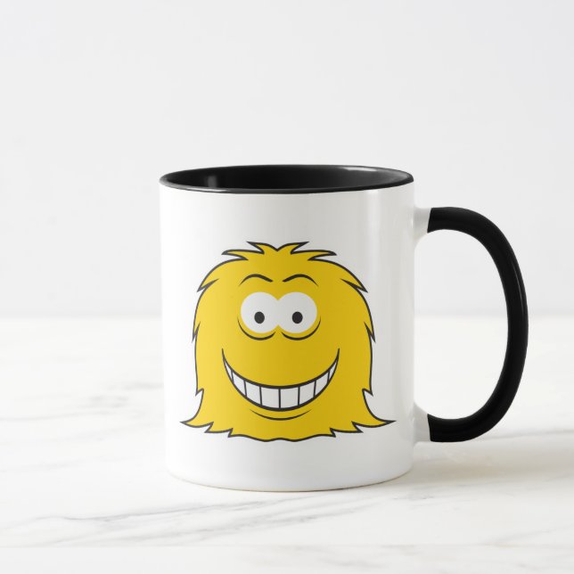 Furry Monster Face Mug (Right)