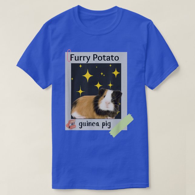 Furry Potato Funny Guinea-pig Wrong Animal Name Jo T-Shirt (Design Front)