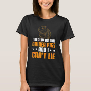 Furry Potato Pet For A Domestic Cavy Guinea Pig T-Shirt