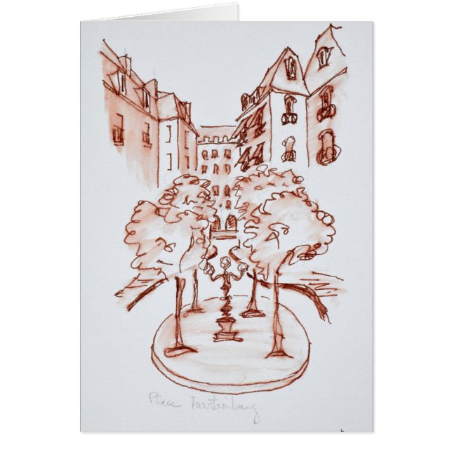 Furstenberg, Saint-Germain-des-Pres Church, Paris (Front)