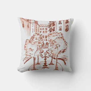 Furstenberg, Saint-Germain-des-Pres Church, Paris Cushion