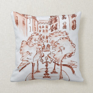 Furstenberg, Saint-Germain-des-Pres Church, Paris Cushion