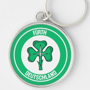Fürth Round Emblem Key Ring