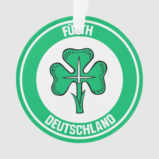 Fürth Round Emblem Ornament (Front)