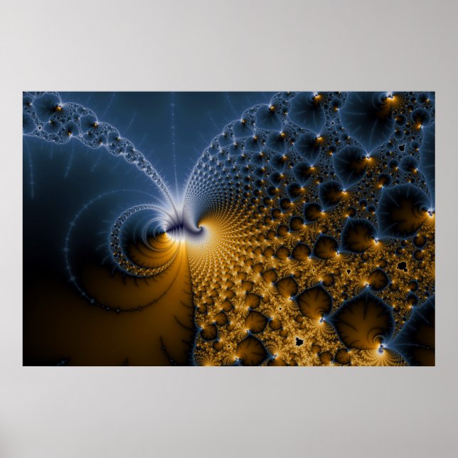 Further - Fractal Art Poster (Front)