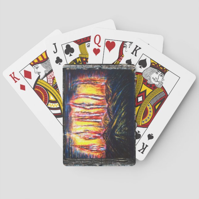 Fury Fires Playing Cards (Back)