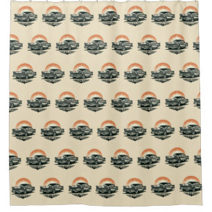 Fury Shower Curtain