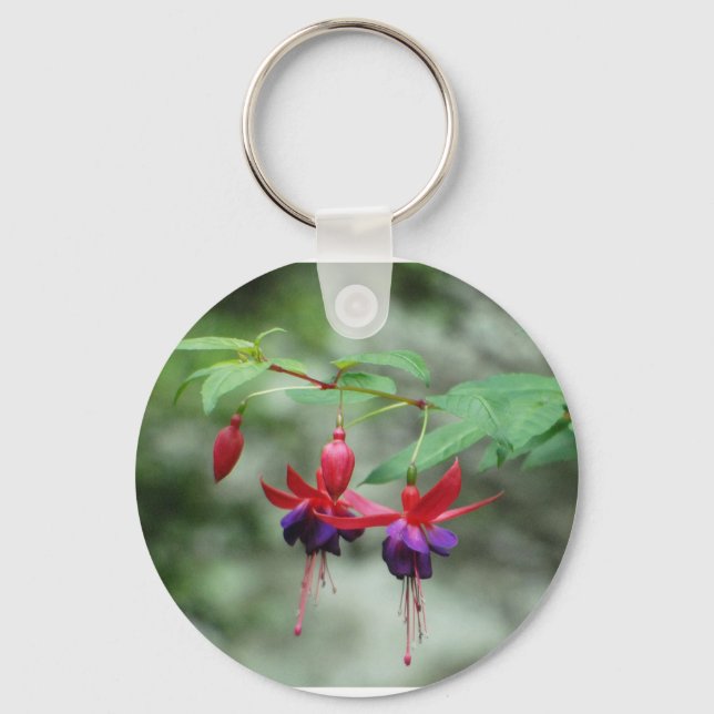 Fuschia1A.jpg Key Ring (Front)