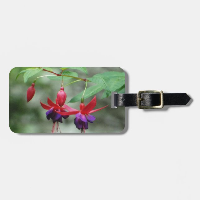 Fuschia1A.jpg Luggage Tag (Front Horizontal)