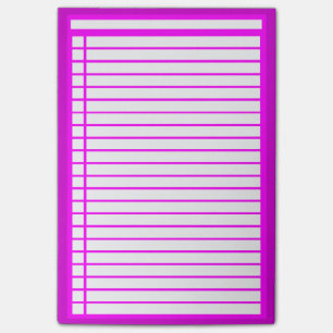 Fuschia Checklist Post-it Notes