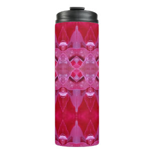 Fuschia Ikat Thermal Tumbler
