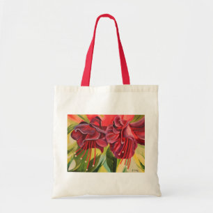 Fuschia Oil Painting Print Bag By Joanne Casey