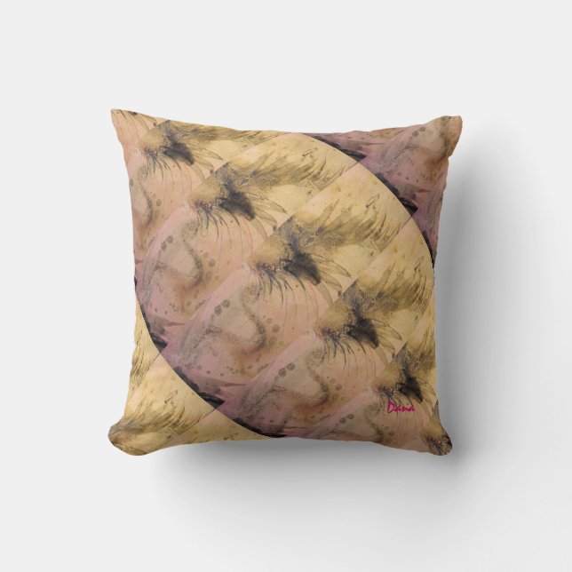 Fuscia Love II Cushion (Front)