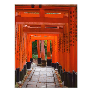 fushimi gate dec photo print