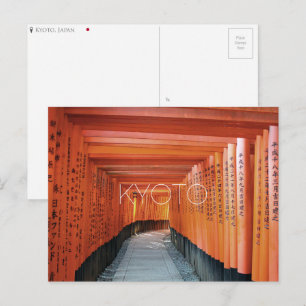 Fushimi Inari, Kyoto, Japan Postcard