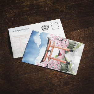 Fushimi Inari Shrine Kyoto Japan Postcard