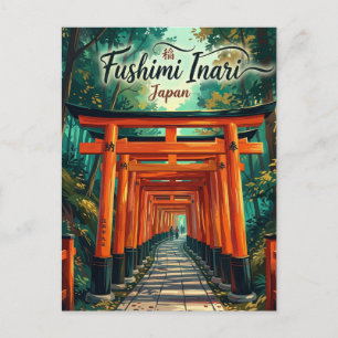 Fushimi Inari-taisha Japan Postcard