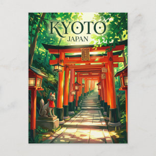 Fushimi Inari-taisha Japan Postcard