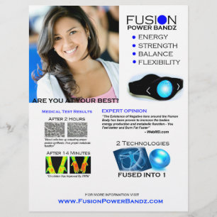 Fusion Flyer Option 1 - White