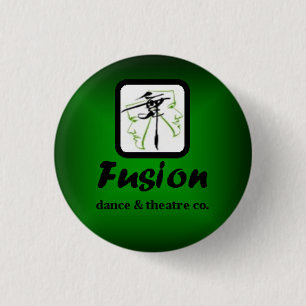 Fusion Green Small Button