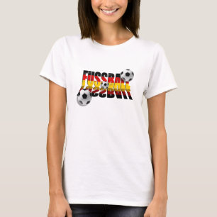 Fussball 2010 Deutsche flagge football gifts T-Shirt