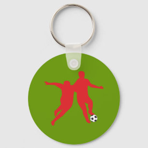 Fussball soccer Dribbling Key Ring