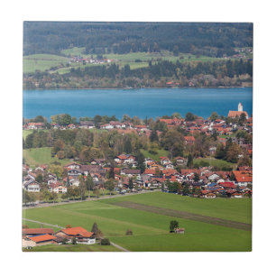 Fussen Town Landscape Ceramic Tile